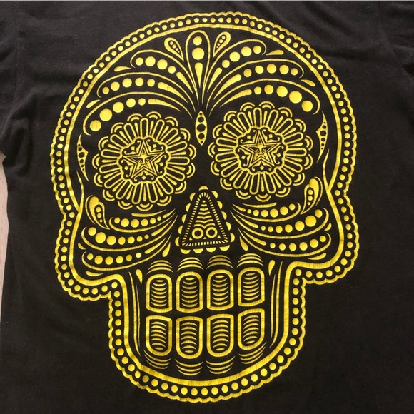 Obey Mexican Skull Graphic T Shirt - Picture 4 of 8